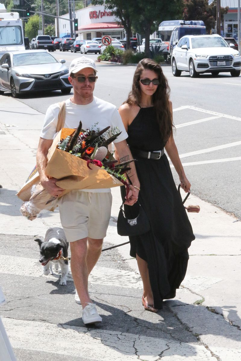 Shaun White and Nina Dobrev on August 24, 2025 in Los Angeles