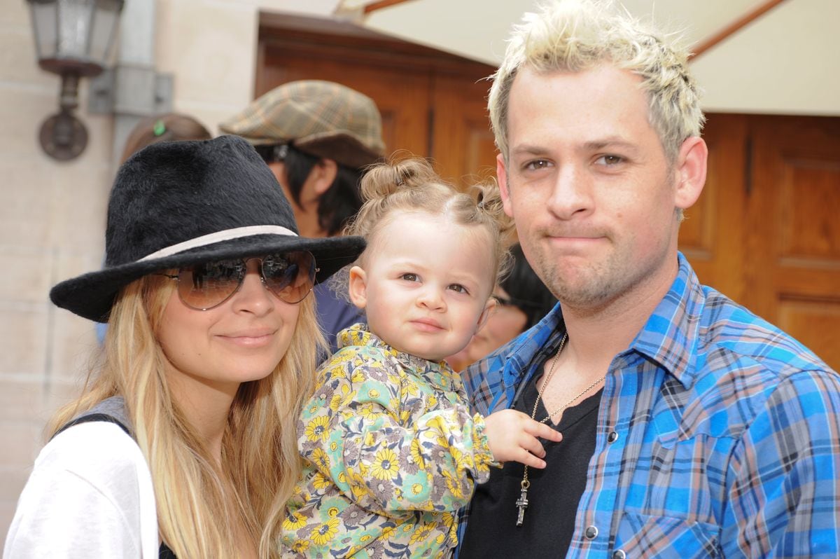 Nicole Richie, Harlow Winter Kate Madden and husband Joel Madden attend The 3rd Annual Kidstock Music and Arts Festival at Greystone Mansion on May 31, 2009 in Beverly Hills, California. (Photo by Gold Wong/FilmMagic)