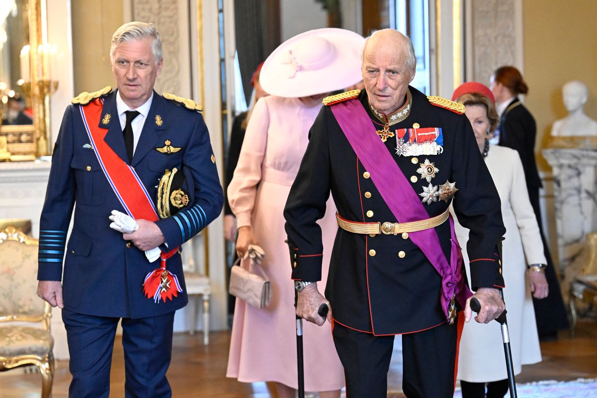 King Harald V of Norway sent an official letter of condolence to Colombia's president.