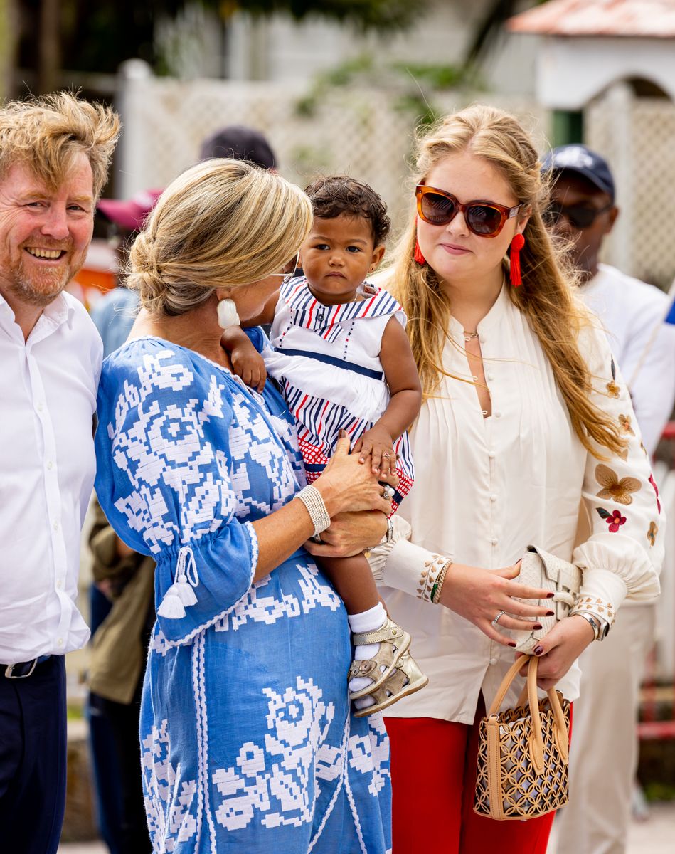 Although Amalia came of age in February 2021, it was not until 2023 that she undertook her first major international tour alongside her parents