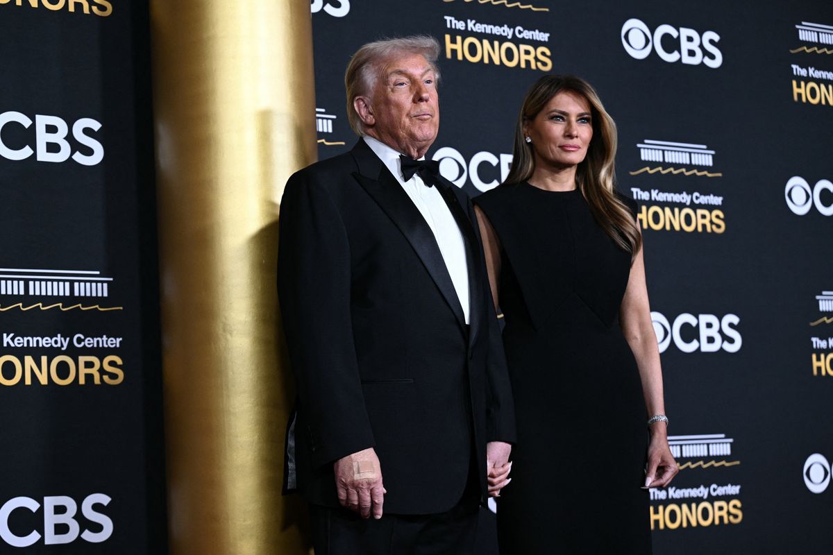 Melania has long relied on black eveningwear for major public moments, using the color to project sophistication and focus. 
