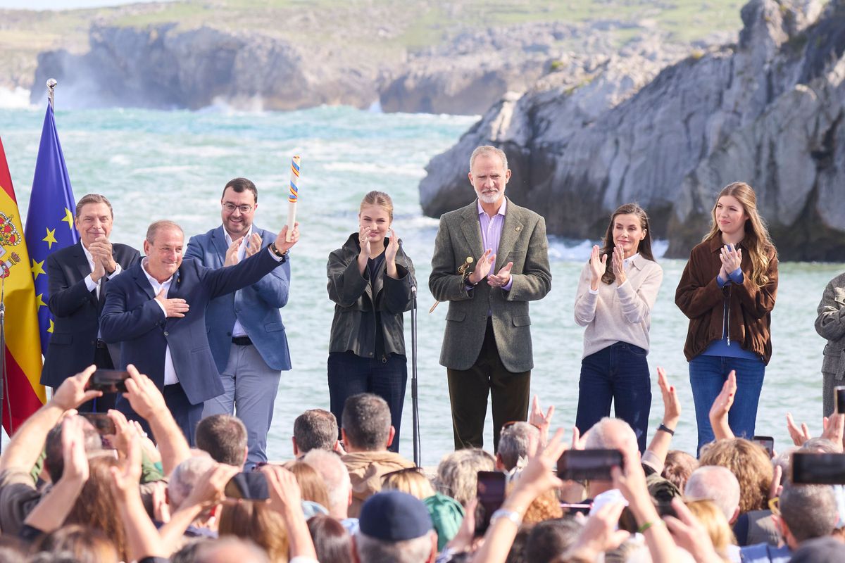 Cofradia De Pescadores Santa Ana De Llanes Receive The Exemplary Town Of Asturias Award 2026, Spain.