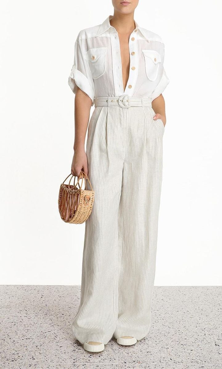 Super Eight Striped Trouser by Zimmerman