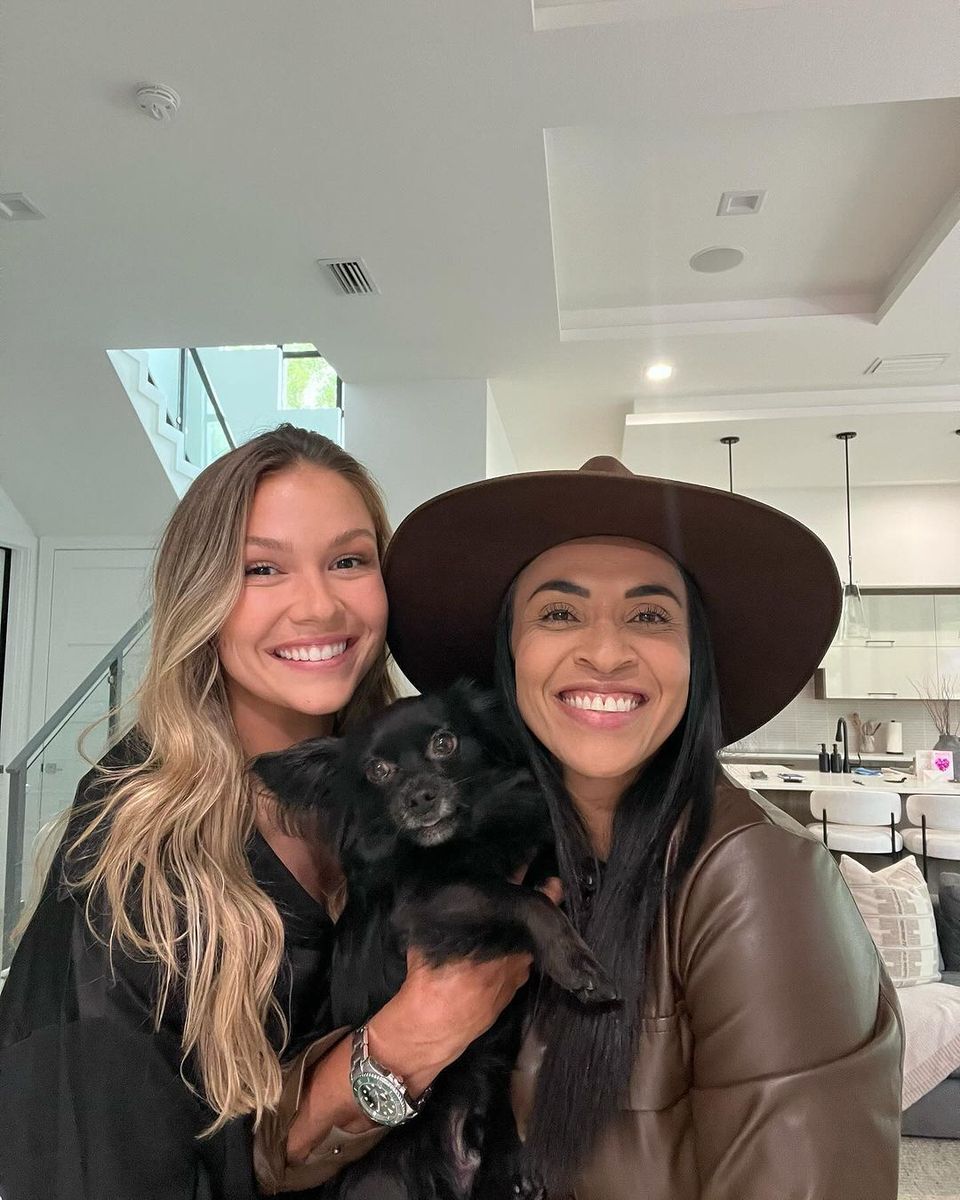 Carrie Lawrence and Marta