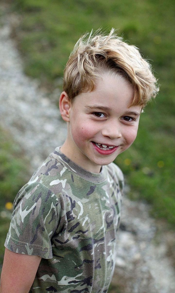 Prince William and Kate Middleton celebrated Prince George’s birthday with two new photos