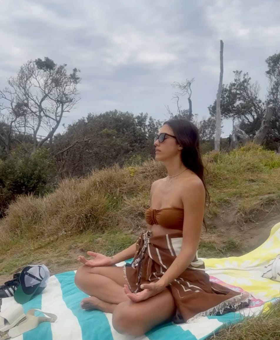 Jessica Alba shared photos of the couple enjoying sunny days in Byron Bay, Australia.
