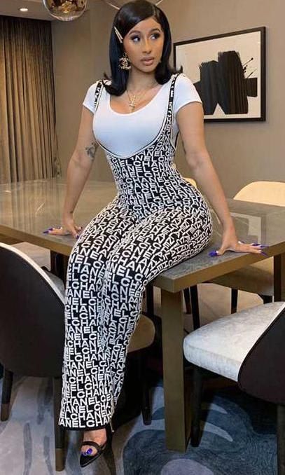 Cardi B Beauty Pin Up