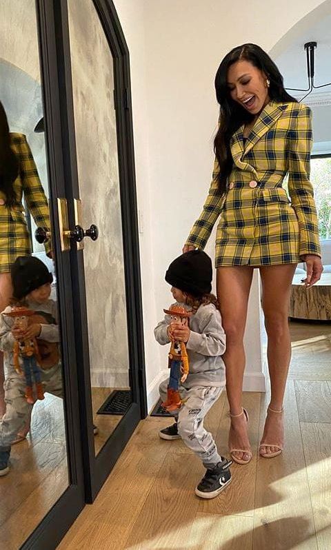 Naya Rivera’s son previously sported a longer hairstyle