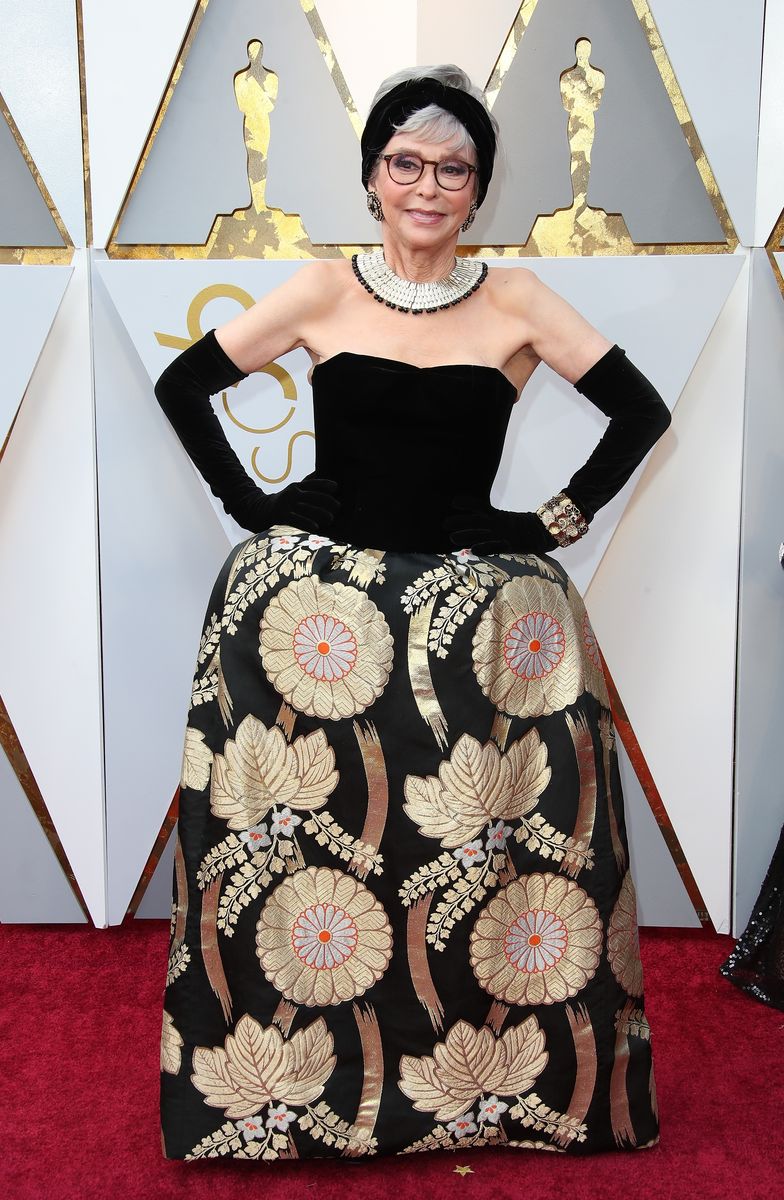 Rita Moreno attends the 90th Annual Academy Awards