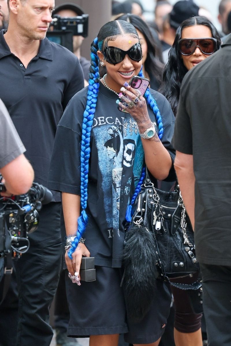 North West debuts dramatic new look with bleached eyebrows and hairstyle