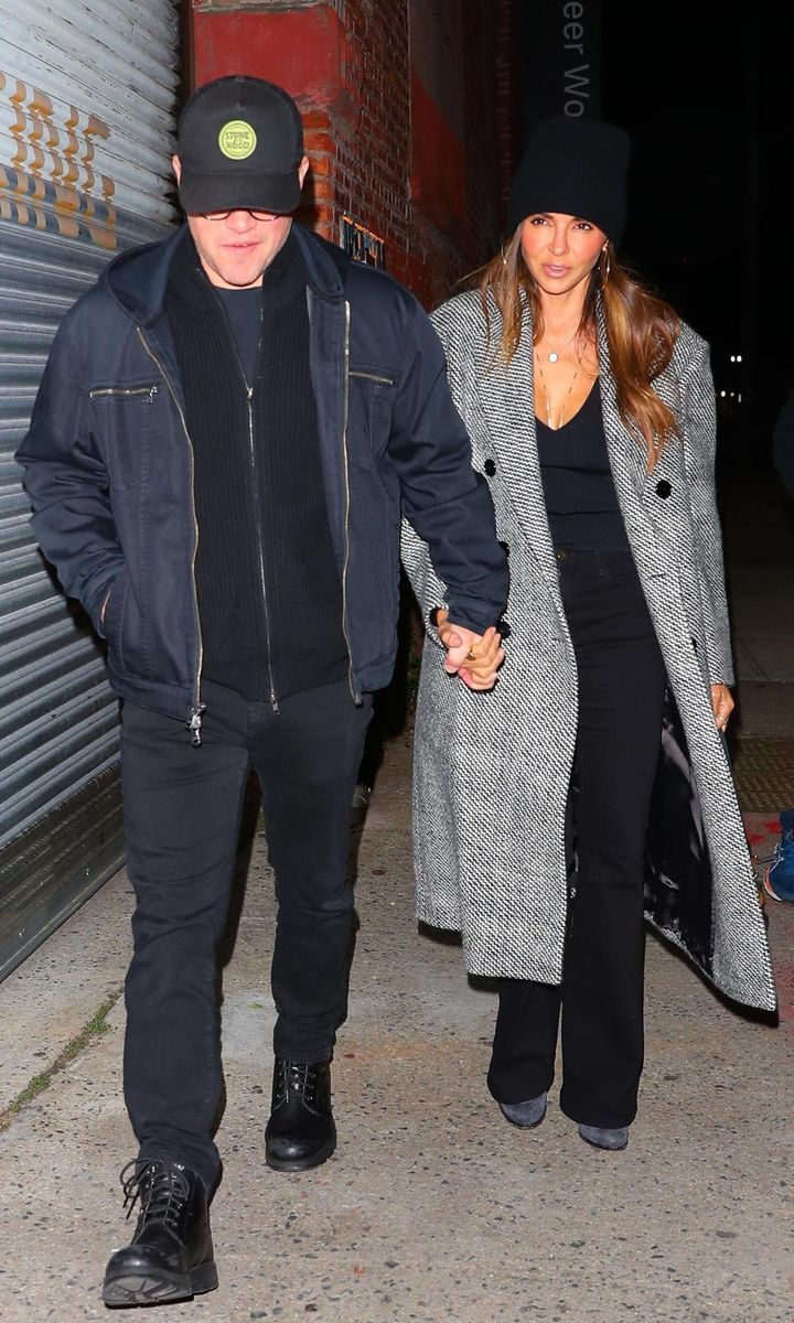 Matt Damon and Luciana Barroso