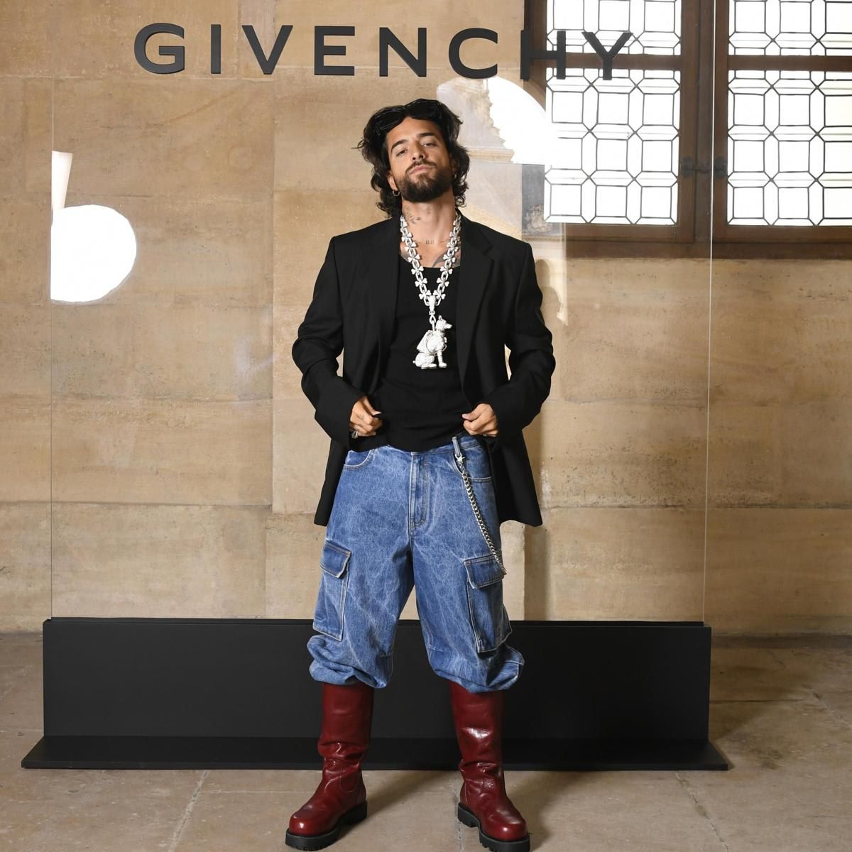 Givenchy Spring 2024 Menswear Collection Runway Show - Front Row