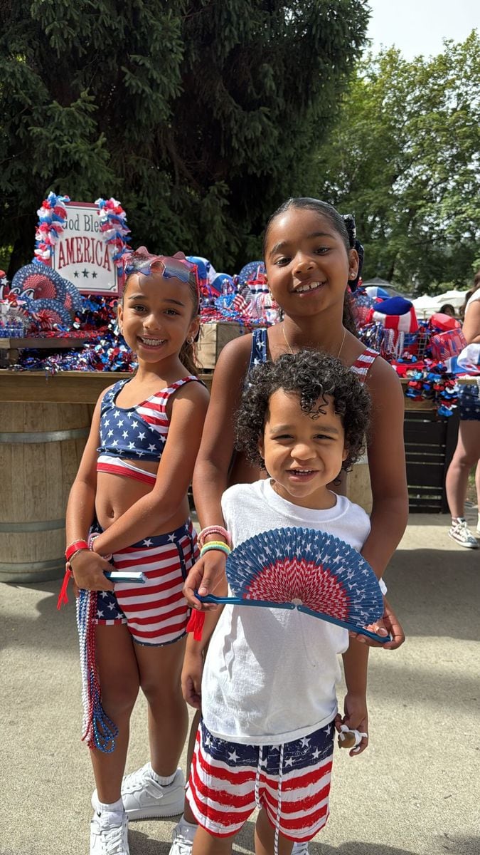 Dream, Tatum, and True made the cutest group