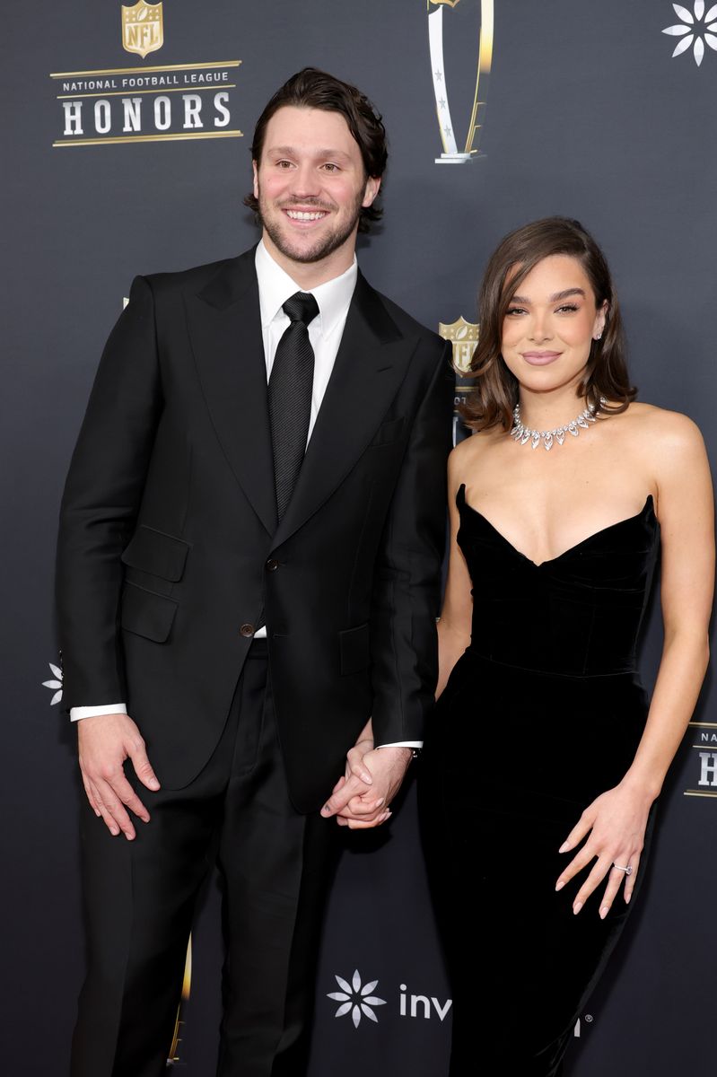 Josh Allen and Hailee Steinfeld attend the 14th Annual NFL Honors