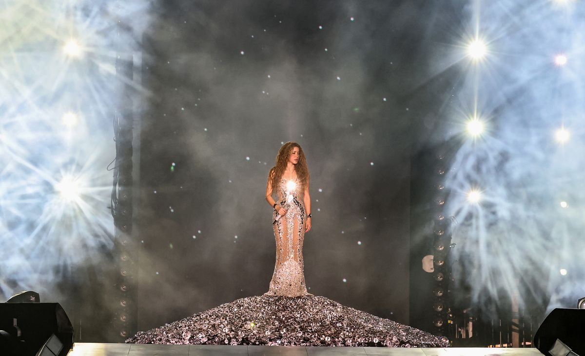 Heartfelt Moment: Shakira Includes Her Children in Concert© Getty Images for The Recording A Heartfelt Moment: Shakira Includes Her Children in Concert