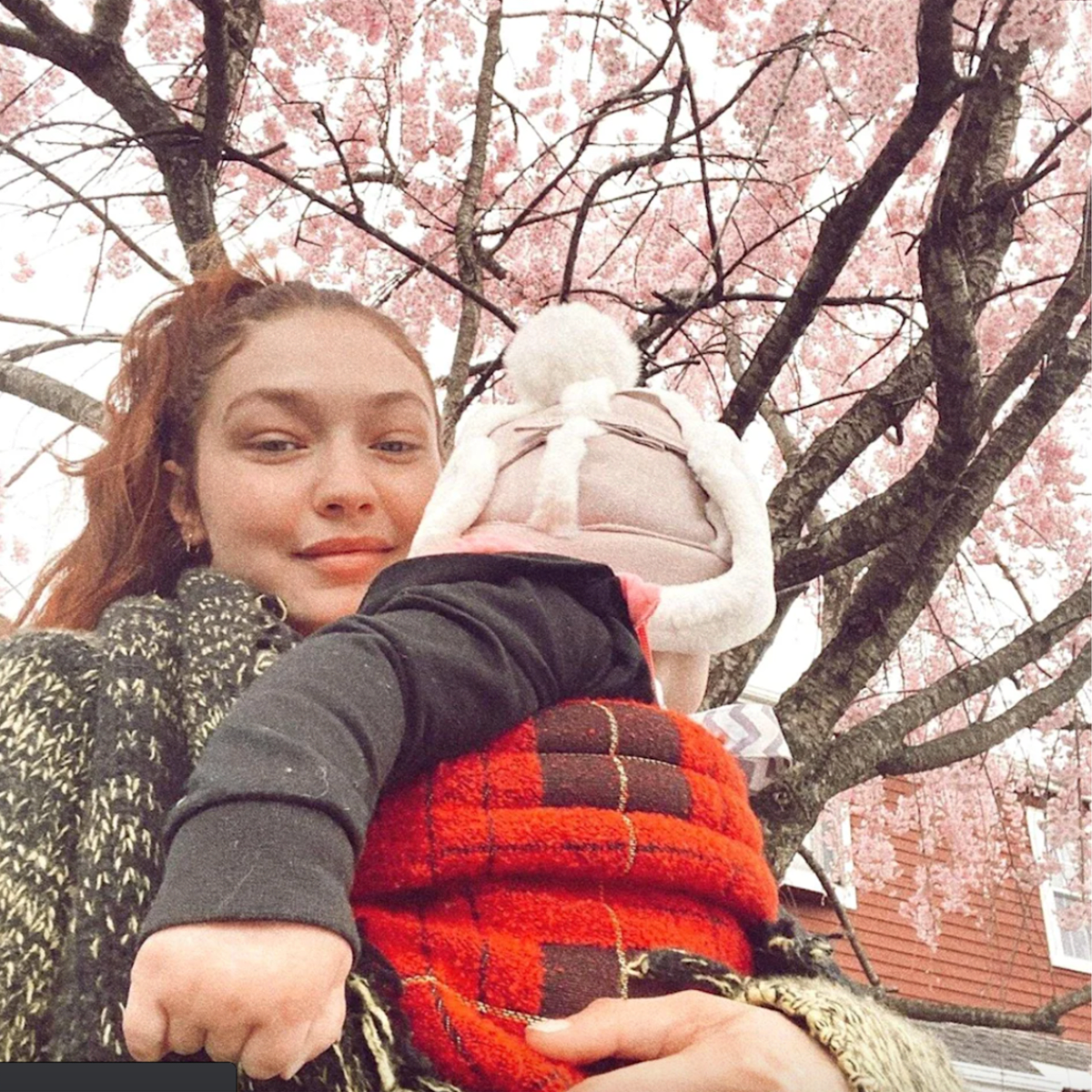 Gigi Hadid with her daughter Khai
