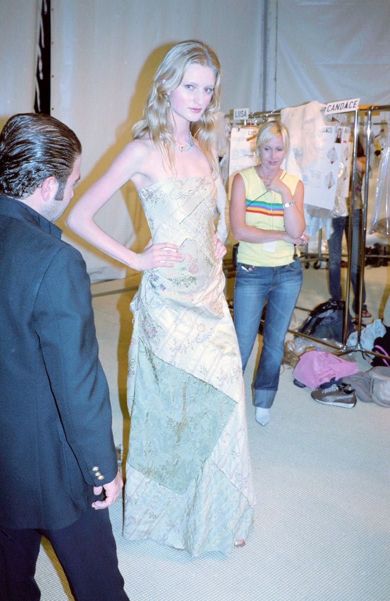 Back in 2003, the design walked the New York Fashion Week runway.
