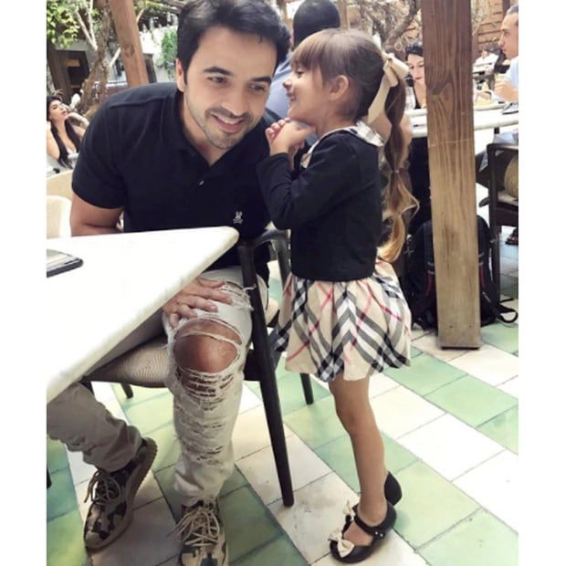 Mikaela is proud of her father's hit song <i>Despacito</i>.
Photo: Instagram/@luisfonsi