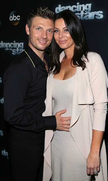 Nick and Lauren welcomed their son on April 19.
<br>
Photo: Getty Images