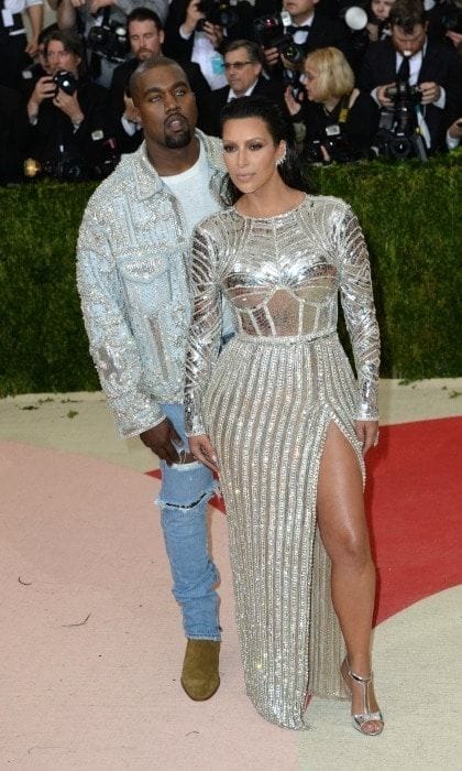Kanye took a moment out of his <i>Saint Pablo</i> tour to give his wife a sweet shout out.
Photo: Doug Peters Doug Peters/EMPICS Entertainment