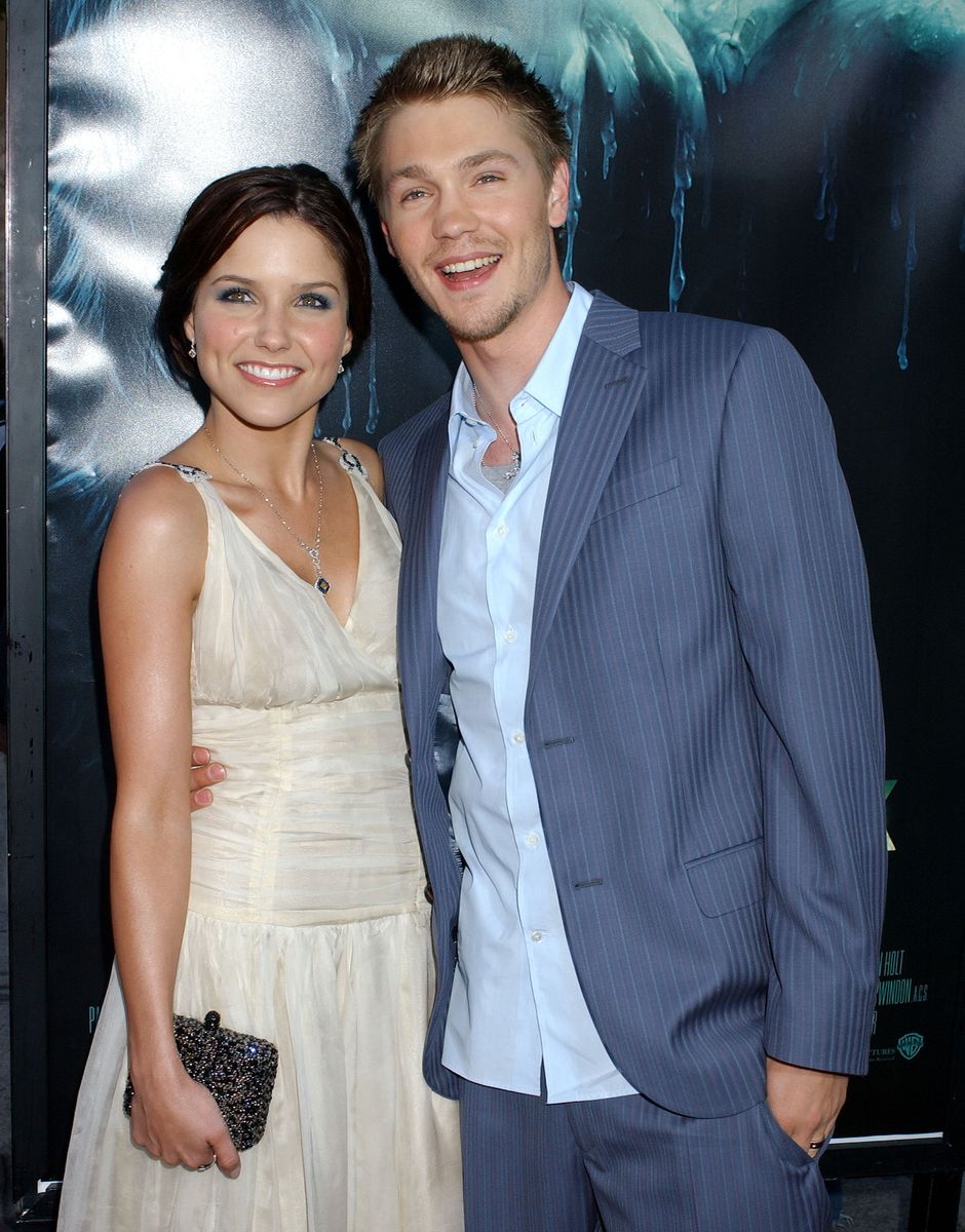 Sophia Bush and Chad Michael Murray during "House of Wax"