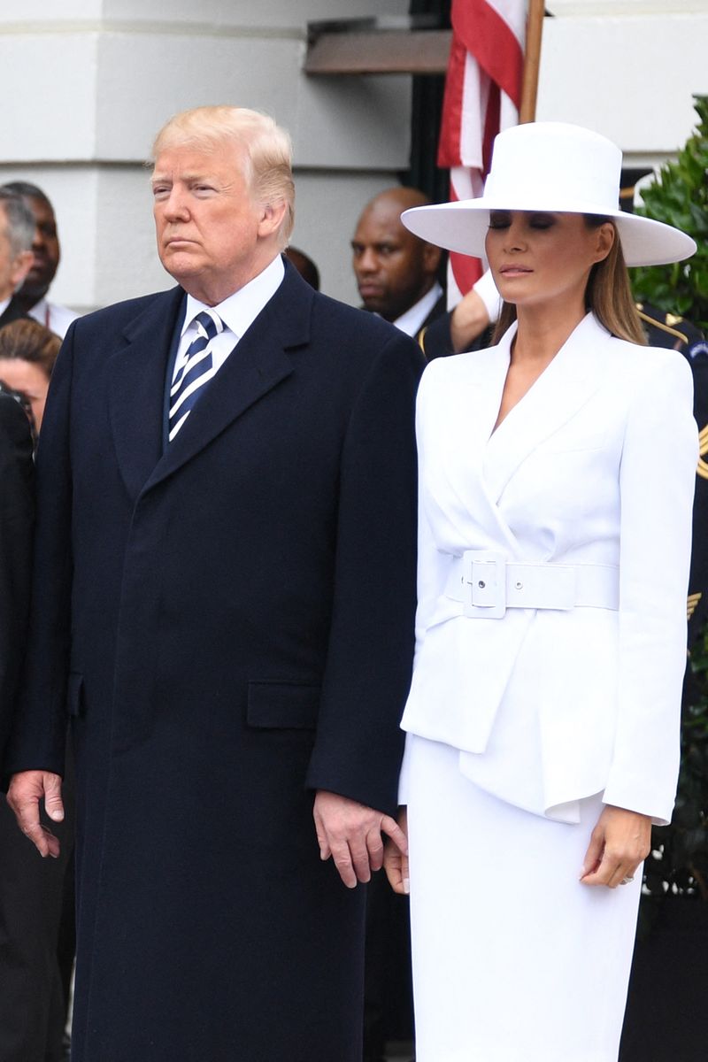 Melania Trump April 2018