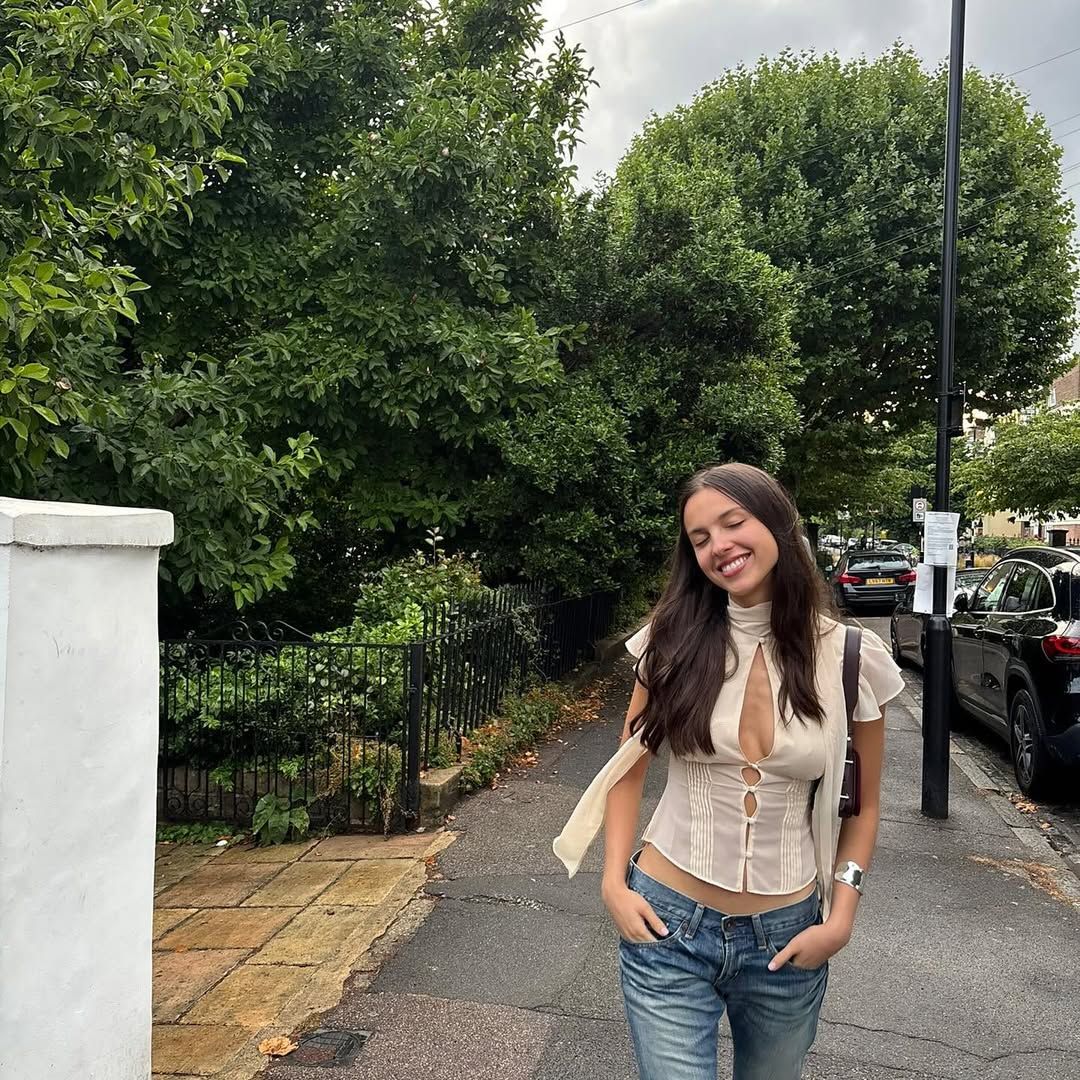 After months of performing on stages around the world, Olivia Rodrigo is enjoying some well-earned downtime.