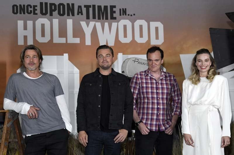 brad pitt once upon a time full cast