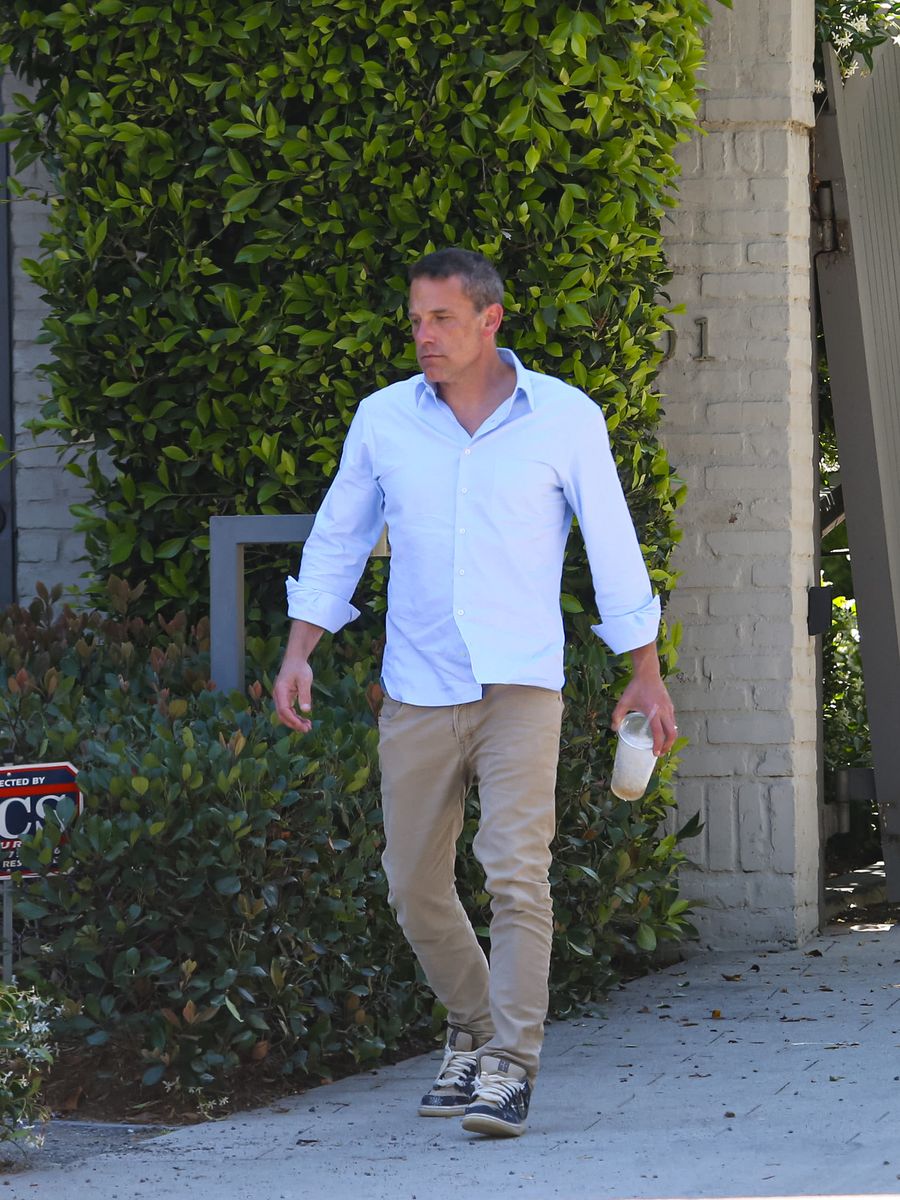 Ben Affleck in Los Angeles, California. 