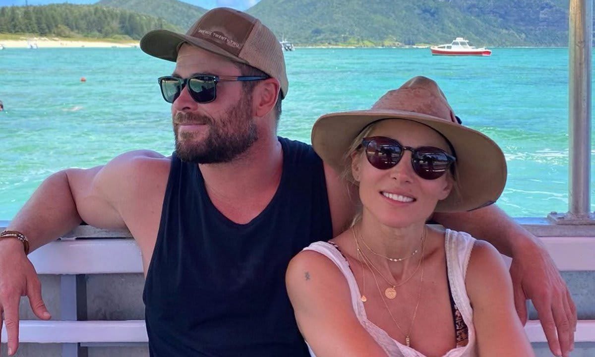 Elsa Pataky and Chris Hemsworth Vacation