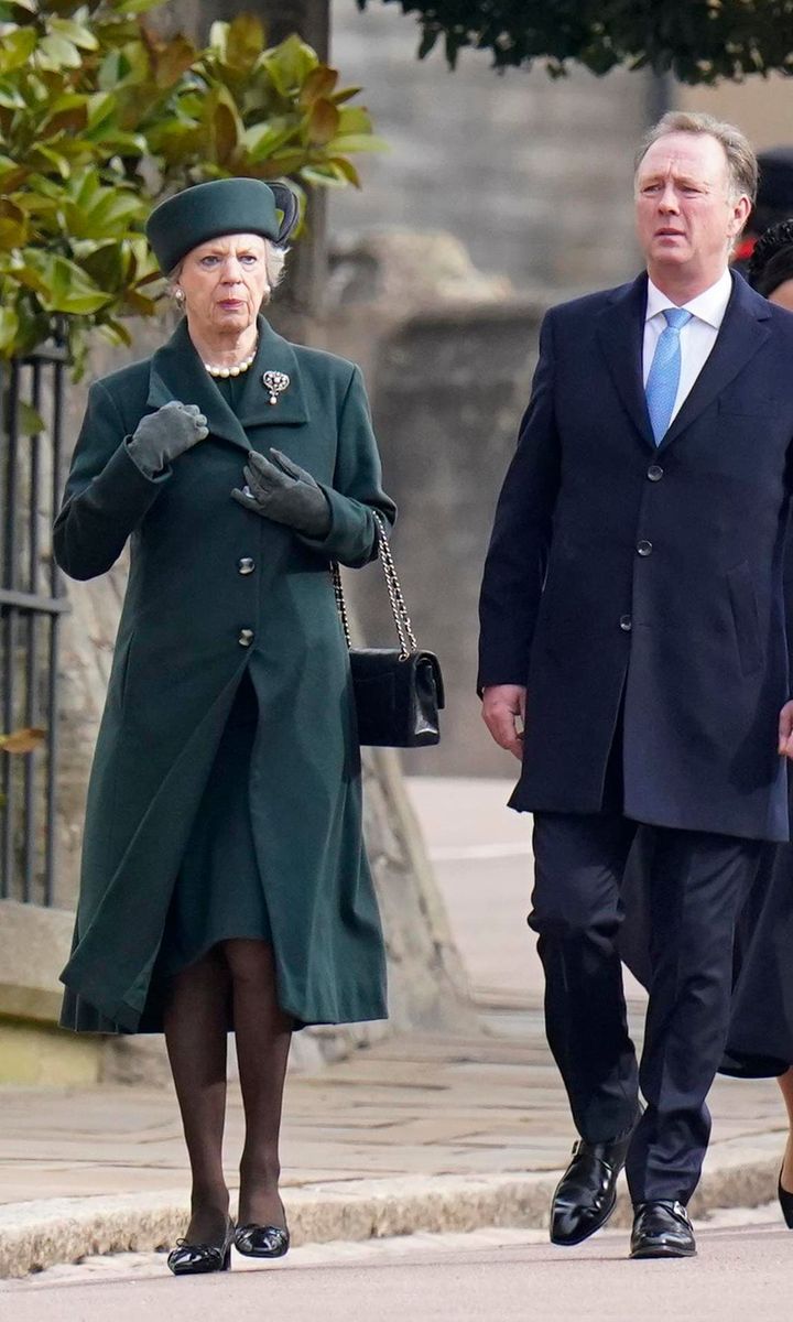 Queen Anne-Marie of Greece's sister Princess Benedikte of Denmark
