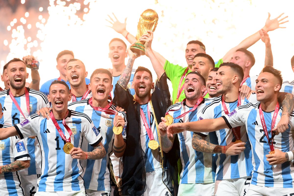Lionel Messi took his team to victory in 2022