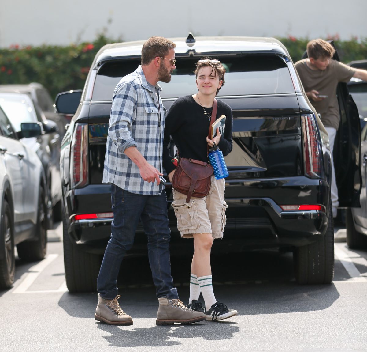 Ben and Fin Affleck spent the day together in Santa Barbara