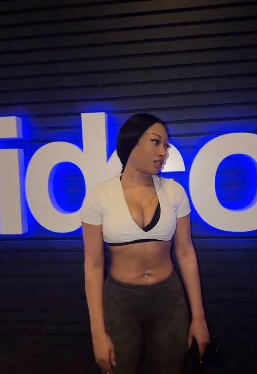Megan Thee Stallion decided to put Michelle Obama's workout recommendation to the test.