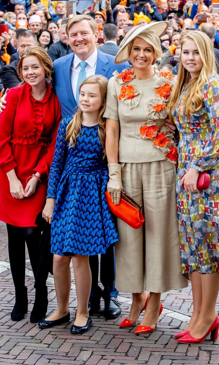 The Dutch royals are practicing social distancing as a preventive measure