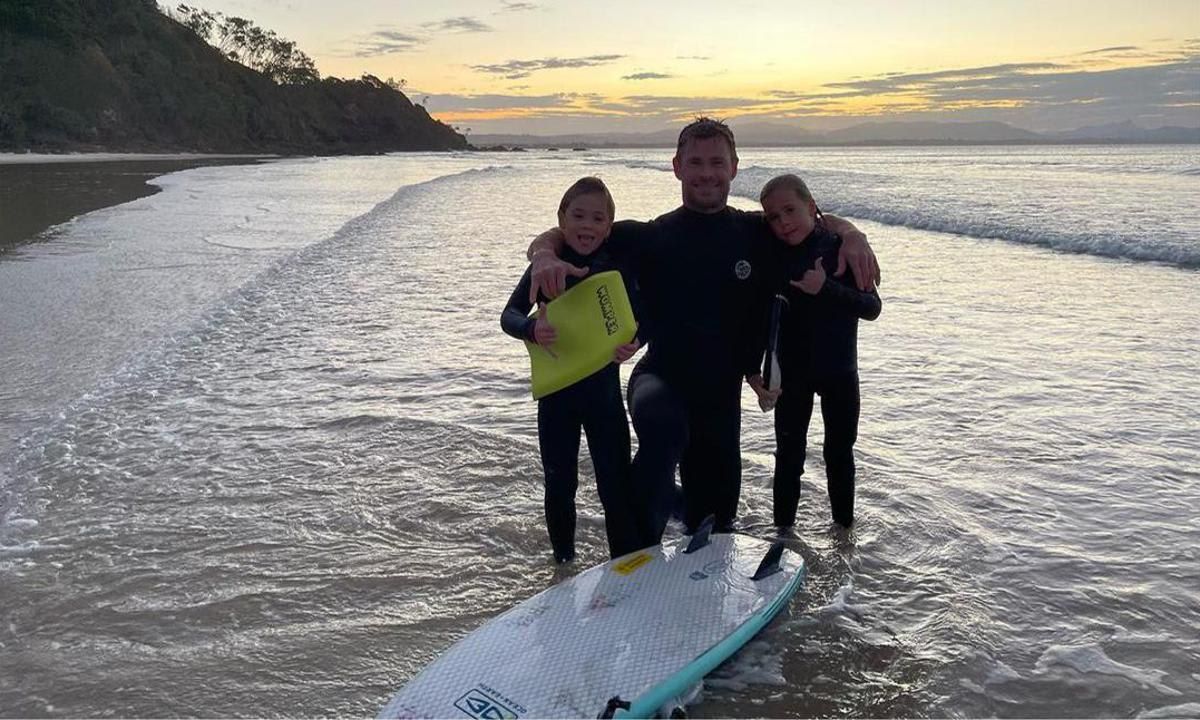 Chris Hemsworth's boys weekend