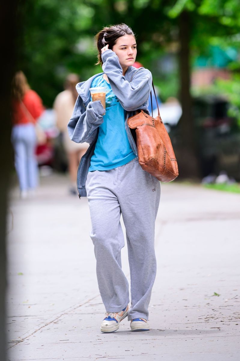 Suri Cruise was photographed in New York City over Memorial Day weekend