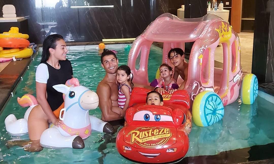 Georgina Rodriguez and Cristiano