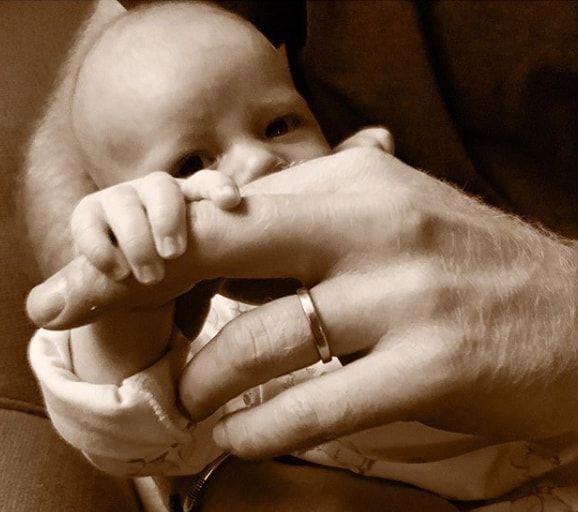 prince harry baby archie fathers day