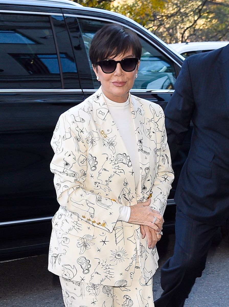 Kris Jenner is seen in New York City on November 7, 2022.