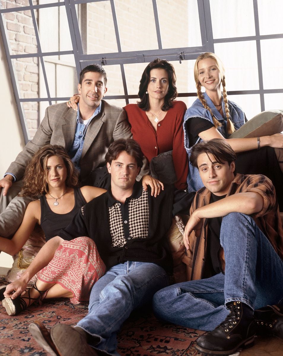 Jennifer Aniston as Rachel Green, David Schwimmer as Ross Geller, Courteney Cox Arquette as Monica Geller, Lisa Kudrow as Phoebe Buffay, Matt LeBlanc as Joey Tribbiani, Matthew Perry as Chandler Bing