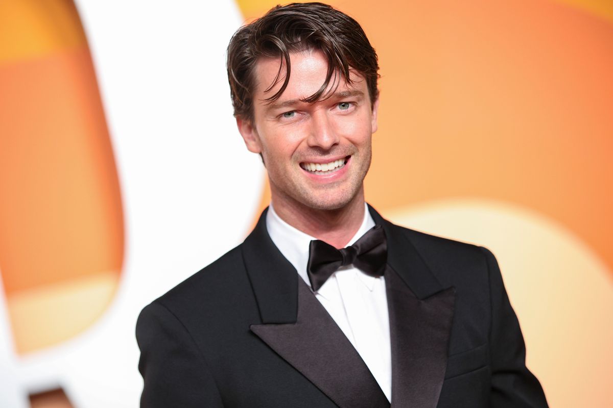 Patrick Schwarzenegger at the 2025 Vanity Fair Oscar Party 