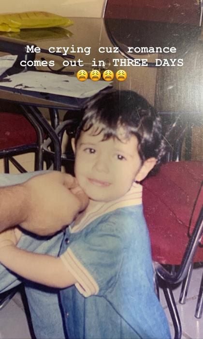 Camila Cabello Romance throwback picture