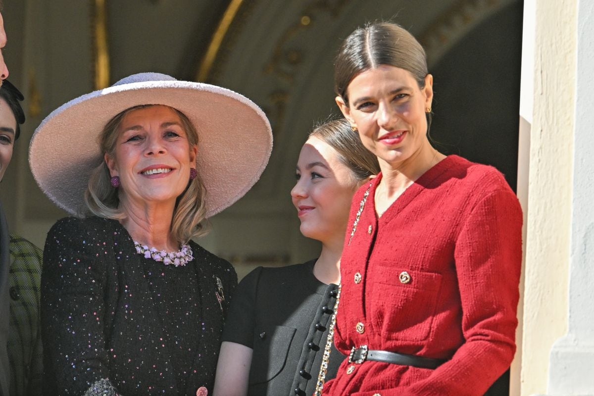 Princess Alexandra and Charlotte Casiraghi