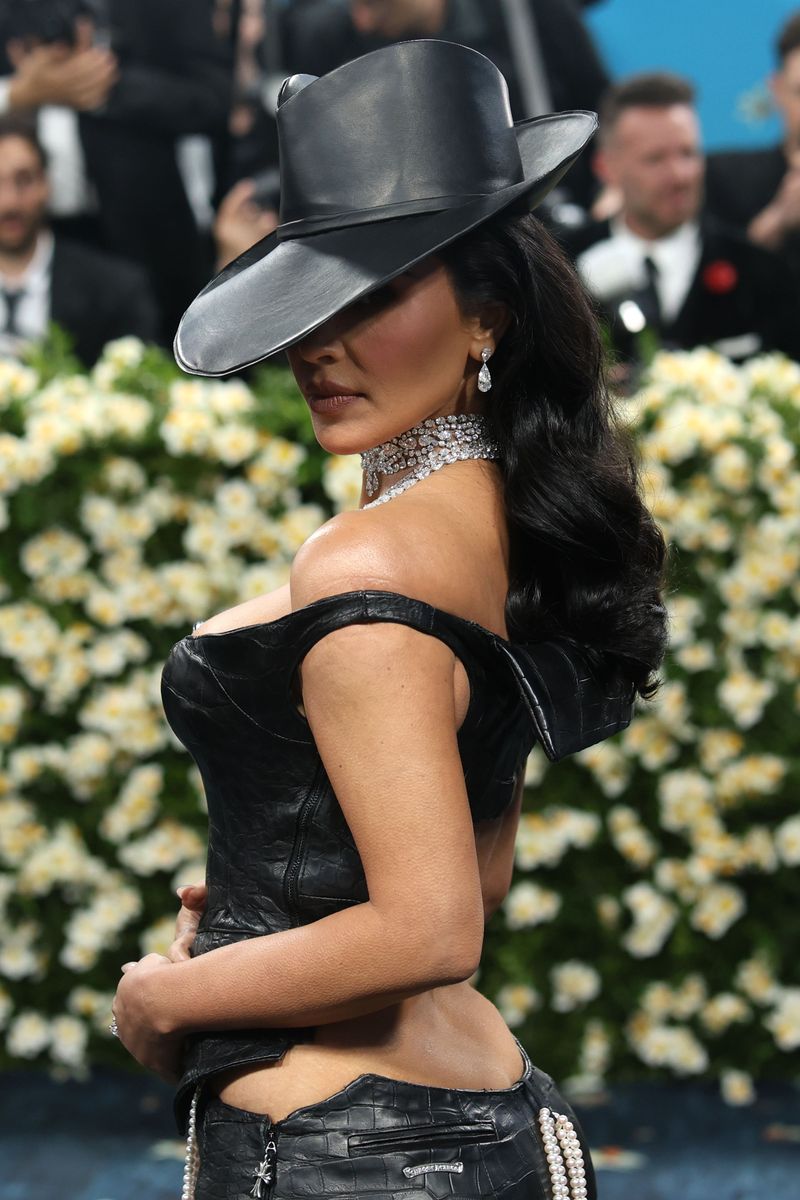 Kim Kardashian attends 2025 Met Gala