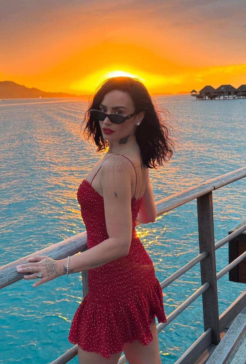 Inside Demi Lovato's romantic honeymoon
