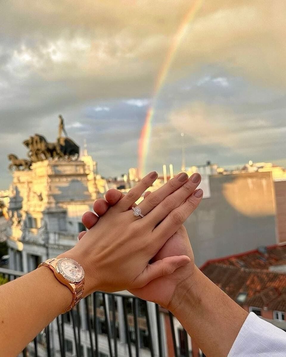 Daniela Toloza's engagement announcement