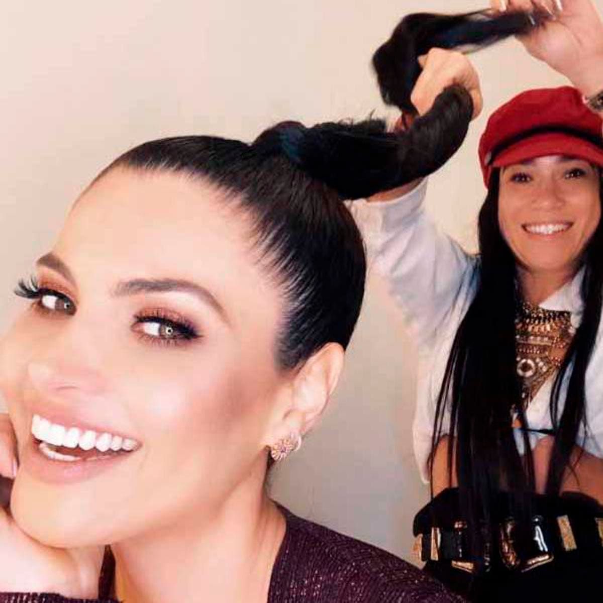 Chiquinquirá Delgado and Millie Morales
