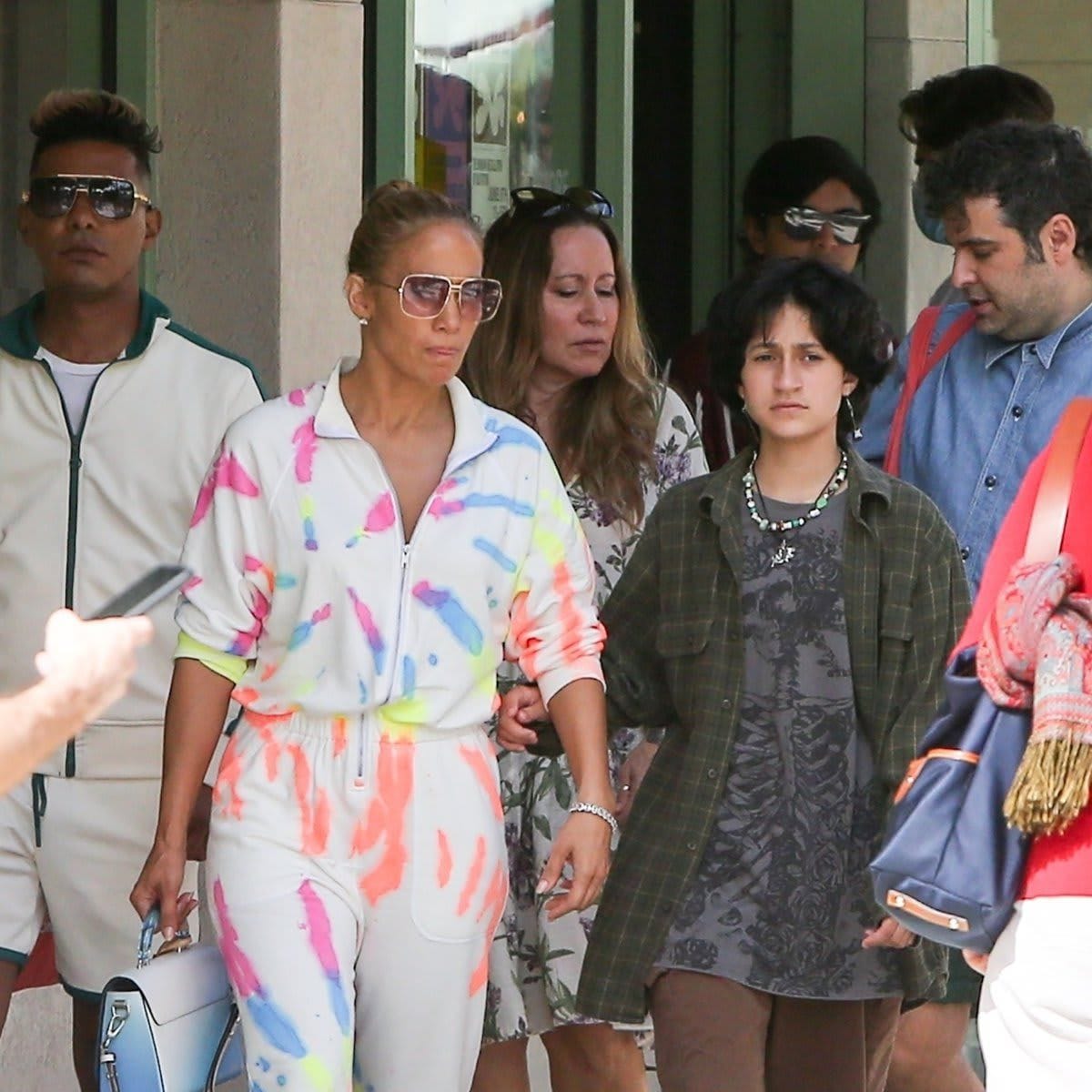 Jennifer Lopez, Emme Maribel Muniz, Maximilian David Muniz