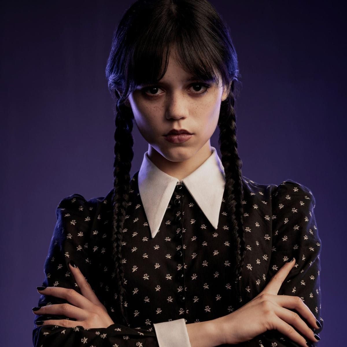 Jenna Ortega as Wednesday Addams in Wednesday.